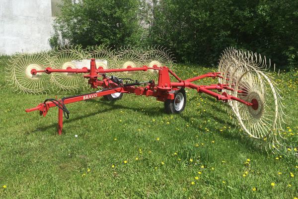 Грабли валковые колесно-пальцевые ГВКП-7.10 «BRAVO»